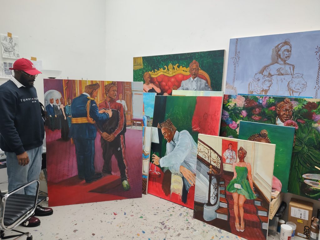 Tonye Ekine on a Studio Visit